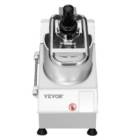 VEVOR Food Processor & Vegetable Chopper w/ 6 Blades Food-Grade Stainless Steel