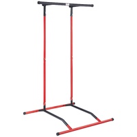 VEVOR Power Tower Dip Station, 2-Level Height Adjustable Pull Up Bar Stand, Multi-Function Strength Training Workout Equipment, Home Gym Fitness Dip B