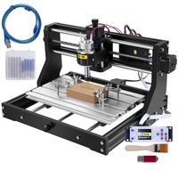 VEVOR CNC 3018 Pro CNC 3018 300×180×45 mm CNC Machine GRBL Control Mini Engraver with Offline Controller 3 Axis Engraving Machine for Carving Milling 