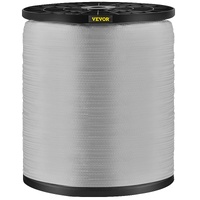 VEVOR 6000Lbs Polyester Pull Tape, 528\' x 1"" Flat Tape for Wire & Cable Conduit Work Variable Functions, Flat Rope for Pulling/Loading/Packing in An