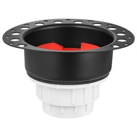 PVC Freestanding Tub Drain Kit, 2 Brass Tail Pipes, Bathtub Drain Rough-in Kit, with PVC Adapter of Tailpiece, Compatible with Freestanding Bathtubs, 