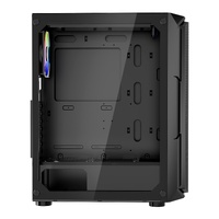 VEVOR Mid-Tower ATX PC Gaming Case Computer Case Box with 4 x 120 mm ARGB Fans
