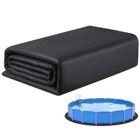 VEVOR 21ft Round Pool Liner Pad, Pool Liner Pad for Above Ground Swimming Pools, Extra-Thick Pool Mat, Prevents Punctures, Recycled Geotextile Materia