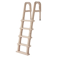 VEVOR 5-Step Inclined Robust Pool Ladder of 2 Handrails for 1219.2-1371.6mm Pool