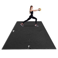 VEVOR Exercise Mat, Non Slip High Density Premium Yoga Mat, Exercise Yoga Mat for Men & Women, Fitness & Exercise Mat with Bag & Carry Strap, for All 