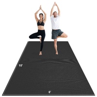 VEVOR Exercise Mat, Non Slip High Density Premium Yoga Mat, Exercise Yoga Mat for Men Women, Fitness & Exercise Mat with Bag & Carry Strap, for All Ty