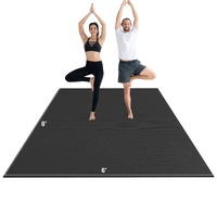 VEVOR Exercise Mat, Non Slip High Density Premium Yoga Mat, Exercise Yoga Mat for Men & Women, Fitness & Exercise Mat with Bag & Carry Strap, for All 