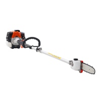 VEVOR Gas Pole Saw, 33CC 2 Stroke Gas Powered Pole Saws with 20.3 cm Cutting Bar, Cordless Tree Trimmer with 850ml Fuel Tank, 2 to 3.5 m  Extendable, 