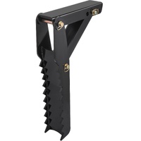 VEVOR 32 inch Backhoe Excavator Thumb Attachments Weld On Adjustable Boom Tractor Excavator 1/2Inch Teeth Thick Steel Plate Assembly 12MM Bolt-On Desi