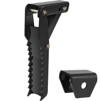 VEVOR Backhoe Excavator Thumb Attachments, 91.44 cm  Adjustable Extreme Weld On Backhoe Thumb Hoe Clamp 1.27 cm Inch Teeth Thick Steel Plate 16MM Asse