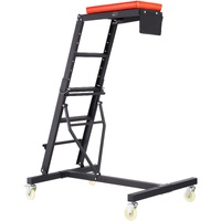 VEVOR Automotive Topside Creeper, with Adjustable Height 49.6" to 75.6", 181.44KGS Capacity High Creeper, 4 Swivel Caster Wheels, Heavy Duty Foldable 