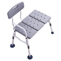 Tub Transfer Bench for Bathtub, Adjustable Shower Seats for Adults, Lightweight Shower Bench for Elderly and Disabled, Non-Slip Bath Seats with Armres