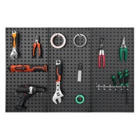 VEVOR Metal Pegboard Panels609.6 x 304.8 mm3 Panels Wall Organizer for Home