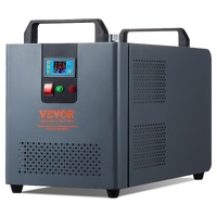 VEVOR Industrial Water Chiller, KH-6000, 200W Industrial Water Cooler Cooling System with Compressor 12 L Water Tank Capacity 7.8 L/min Max Flow Rate,