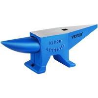 Single Horn Anvil 44Lbs Steel Anvil Blacksmith for Sale Forge Tools and Equipment Anvil Rugged Round and Square Hole Horn Anvil Blacksmith Jewelers Me