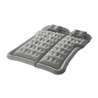 VEVOR Car Air Mattress, Inflatable Car Camping Mattress, Flocking Thickened Travel Beds, Comfortable and Durable Portable Sleeping Pad with Air Pump, 
