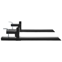 Pallet Forks, 907kg Capacity Clamp on Pallet Forks, 1090mm Tractor Bucket Forks, Heavy Duty Front Loader Attachment for Tractor, Skid Steer, Loader Bu