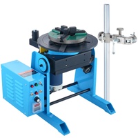 VEVOR Rotary Welding Positioner 30KG, 0-90° Welding Positioning Turntable Table 1-12RPM 80W, with 12.4 Inch 3-Jaw Lathe Chuck & Welding Torch Stand Ho