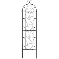 VEVOR Metal Garden Trellis for Climbing Plant Support 60 x 15 in Rustproof