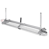 VEVOR Chainsaw Mill, Portable Sawmill 14"-48" Guide Bar, Galvanized Steel Chainsaw Planking Mill with 0.2"-11.81" Cutting Thickness, Wood Lumber Cross