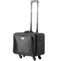 VEVOR Rolling Makeup Train Case Large Storage 3 Tiers, Convenient Carry With Handle, Wheels, Strap, Professional Makeup Storage Organizer Box Make Up 