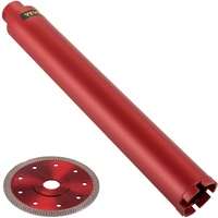 VEVOR Dry Diamond Core Drill 2.5"/ 63mm Dia. Hole Cutter for Concrete Masonry