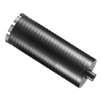 VEVOR Core Drill Bit, 4" Wet/Dry Diamond Core Drill Bits for Brick and Block, Concrete Core Drill Bit with Pilot Bit Adapter and Saw Blade, 9.5" Drill