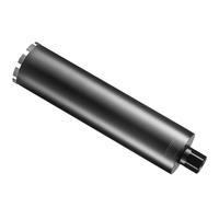 VEVOR Core Drill Bit, 4.25" Wet Diamond Core Drill Bits, 14" Drilling Depth Concrete Core Drill Bit with Saw Blade, 1-1/4"-7 Inner Thread, Laser Weldi