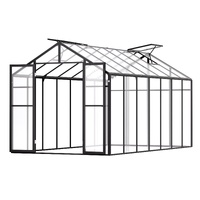 VEVOR Polycarbonate Greenhouse 8 x 14 Ft Outdoor Walk-in Greenhouse for Garden