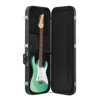 VEVOR Electric Guitar Hard Case, 1095 mm Rectangular Guitar Hard Case, With Lock Latch Keys Handle, PVC Padding Soft Lining Water-Resistant Hard Shell