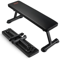 Flat Weight Bench, Foldable Strength Training Bench, Utility Workout Bench for Full Body Workout, 1000 LBS Press Bench for Home Gym Exercise, for Mult