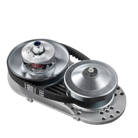 VEVOR Drive Clutch, 2-8HP Engine, 2000 RPM High-Strength Drive Clutch with Asymmetric Designed Wheels & Robust Rubber Belt, Sturdy & Durable Clutch wi