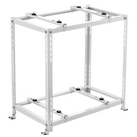 VEVOR Mini Split Ground Stand, Anti-Vibration Mini Split Stand for 9000-18000 BTU Ductless Air Conditioner Heat Pump, Heavy Duty AC Base Bracket Floor