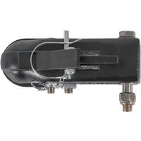 VEVOR Adjustable Trailer Coupler, 2-5/16" Hitch Ball, 15000 lbs Capacity, Heavy Duty Cast Channel-Mount Coupler with Hardware Kit, Ideal for Towing St