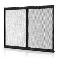 RV Screen Door Protector, 673.1 x 508 mm Door Grille, Easy to Install and Disassemble, Reinforced Breathable Protective Mesh, Aluminum Alloy Camper RV