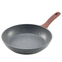 VEVOR Frying Pan Skillet, Aluminum Egg Fry Pans, 3 Piece Set (250, 280, 325 mm), Nonsitck Heavy-Duty Skillets with Heat-Resistant Handle, Chef's Kitch