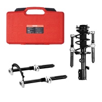 VEVOR Coil Spring Compressor Tool, 2 pcs Heavy Duty Macpherson Strut Spring Compressor Set, 2646 lbs Strut Spring Compressor with Safety Bracket and C
