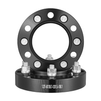 VEVOR 1.25" 6"x5" Wheel Spacers Wheel Adapters 6 Lug Forged Spacer 4 PCS Blue