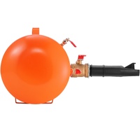 VEVOR Tire Bead Seater, 5 Gal/19L Air Tire Bead Blaster with Pressure Gauge & Handle, 145 PSI Seating Tool Inflator Tank, 85-116 PSI Operating Pressur
