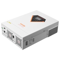 VEVOR Hybrid Solar Inverter, 6000W, All in One Pure Sine Wave Power Inverter Charger, 220V AC, with Built-in 120A MPPT Solar Charger Controller, for O