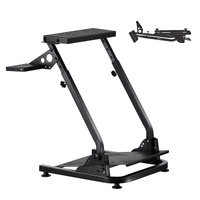 VEVOR Racing Wheel Stand, Adjustable & Foldable Simulator Stand for Logitech G29 G27 G920 G923, Thrustmaster T300RS T300GT T248 TS-PC TSXW Gaming Cock