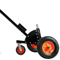 VEVOR Trailer Dolly, 1500lbs Tongue Weight Capacity, 2 in 1 Trailer Mover with 2 in Ball, 16 in Pneumatic Tires and Universal Wheel, Portable Tow Doll