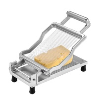 VEVOR Cheese Cutter with Wire, 0.2" Ultra-Thin Cheeser Butter Cutting Blade, Detachable Cheese Slicer Wire, Aluminum Alloy Commercial Cheese Slicer wi