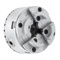 KP96 Lathe Chuck, 4-Jaw 96 mm Diameter, Metal Lathe Chuck Turning Machine Accessories, Self-centering Tool, for Lathe, Precision Machining, Grinding M