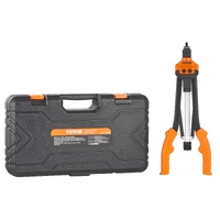 VEVOR Rivet Nut Tool, 16” Rivnut Tool Kit with 13PCS Metric and SAE Mandrels, 186PCS Rivet Nuts, M3, M4, 10-24, M5, M6, 1/4-20, 8-32, 5/16-18, M8, 3/8