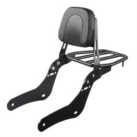 VEVOR Motorcycle Backrest Sissy Bar with Luggage Rack for Honda Rebel 2017-2022