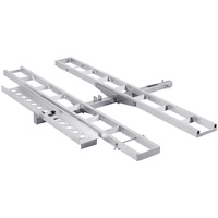 VEVOR Motorcycle Carrier, 2-Bike 272.15KGS Aluminum Motorcycle Carrier Hitch Mount, Loading Ramp, Scooter Dirt Bike Trailer Hauler, Ratchet Straps and