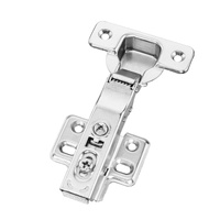 VEVOR Cabinet Hinges, 60 Packs Full Overlay Kitchen Cabinet Door Hinges, 100 Degree Opening Angel Soft Close Concealed Cupboard Hinges for Frameless C