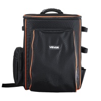 VEVOR 35.6L Welding Backpack 600D Polyester Welder Backpack for Tools and Helmet