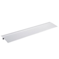 Door Threshold Ramp, 1" Rise, 800 lbs Load Capacity, Door Ramp for Wheelchairs, Aluminum Threshold Ramp for Doorways, Adjustable Modular Threshold Ram